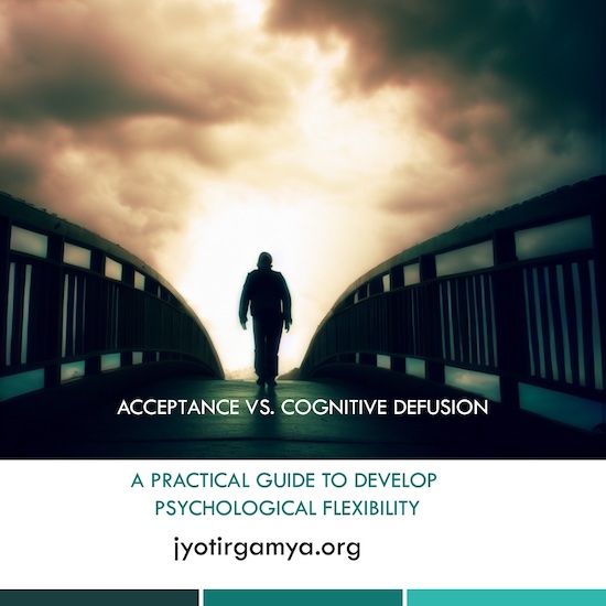 acceptance vs cognitive-defusion