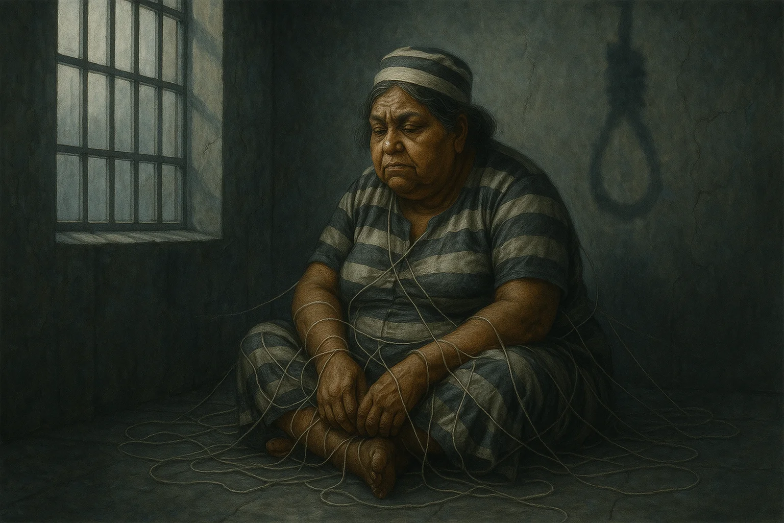 Kaikasi in prison, facing the consequences of her actions