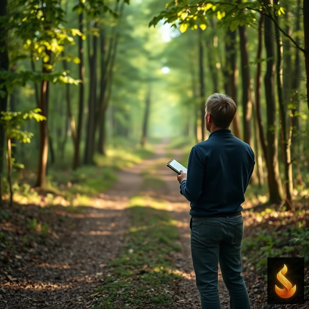 Person at a crossroads choosing between three therapy paths