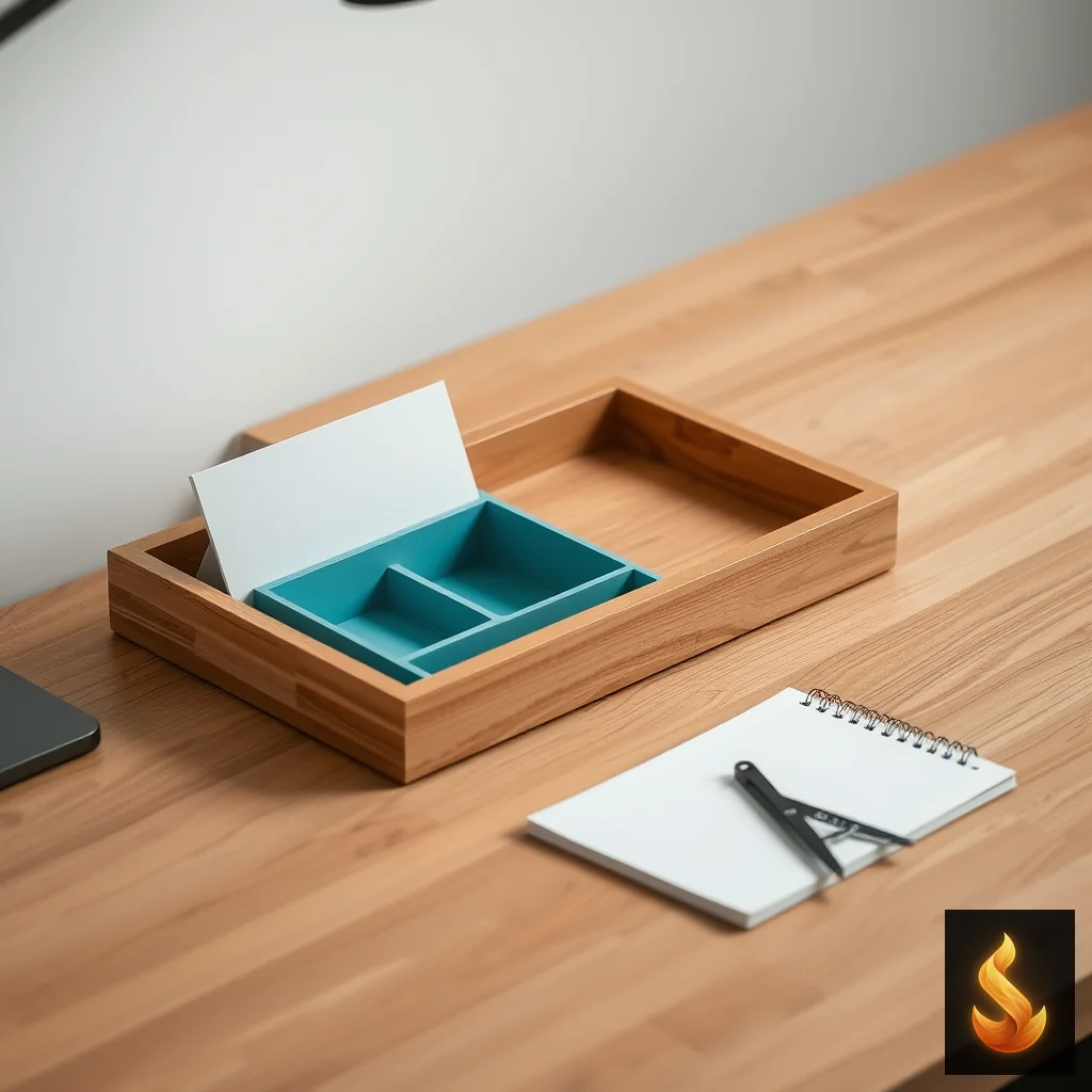 Organized desk tools and sorting trays representing an analytical decision framework for diagnosing core burnout drivers.