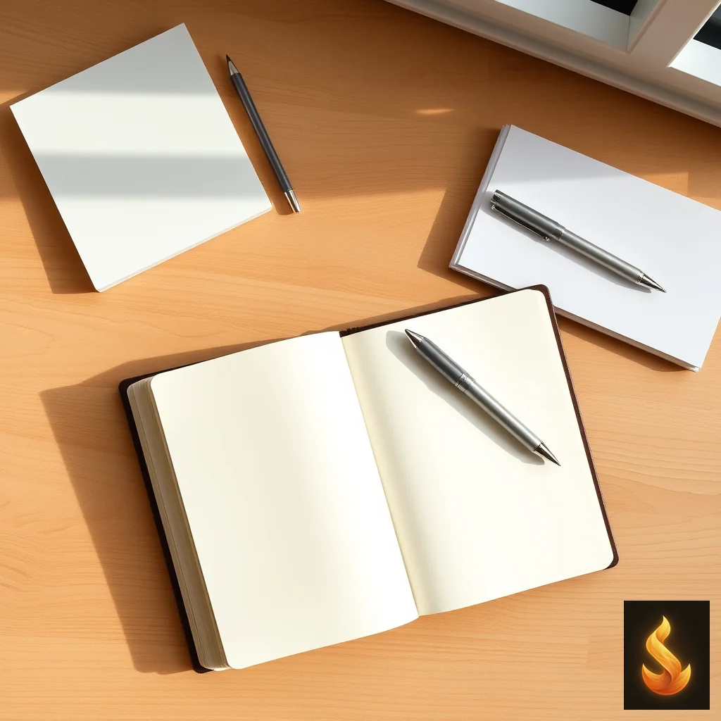 An open journal and fountain pen on a wooden desk, symbolizing structured self-evaluation and psychological clarity.
