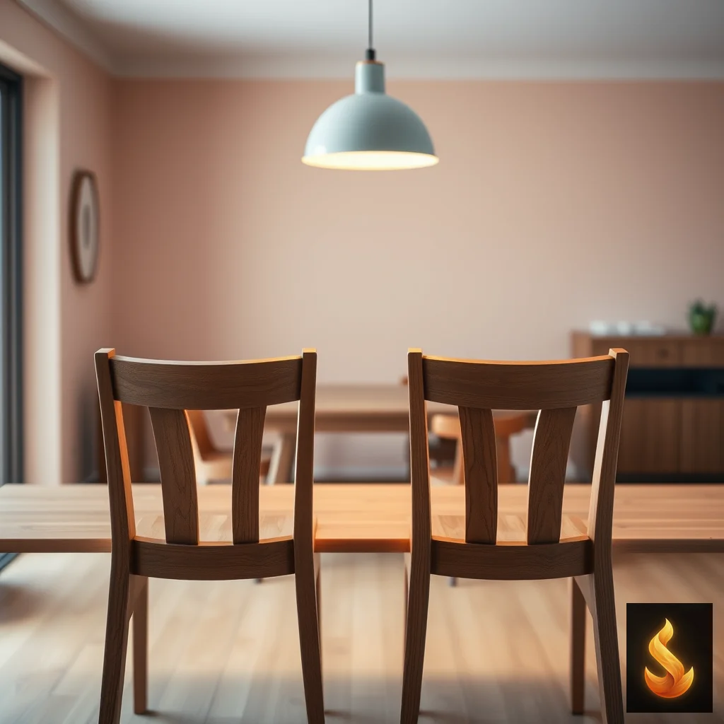 Two empty chairs at a table in a quiet room, representing the emotional distance caused by relational defensiveness.