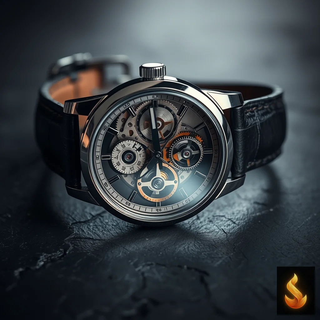 Complex internal watch gears representing the hidden cognitive cost behind a calm outward performance.