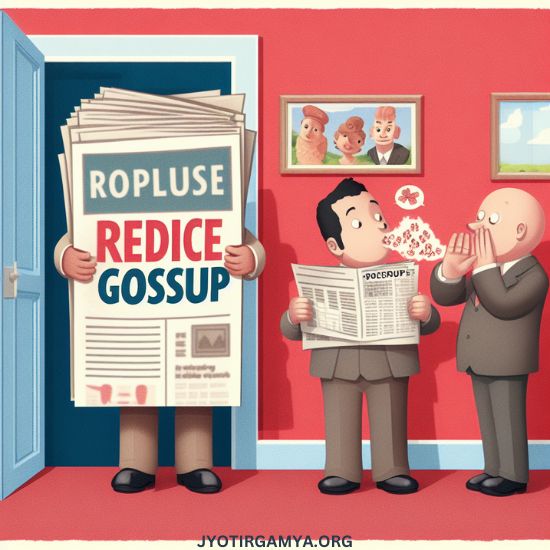 reduce gossip