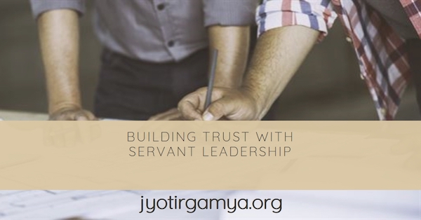 servant leadership trust building