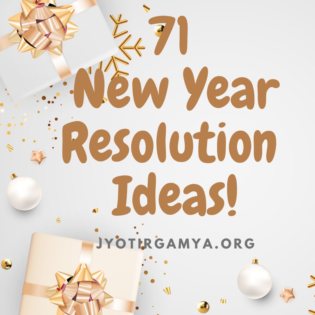 new year resolution ideas
