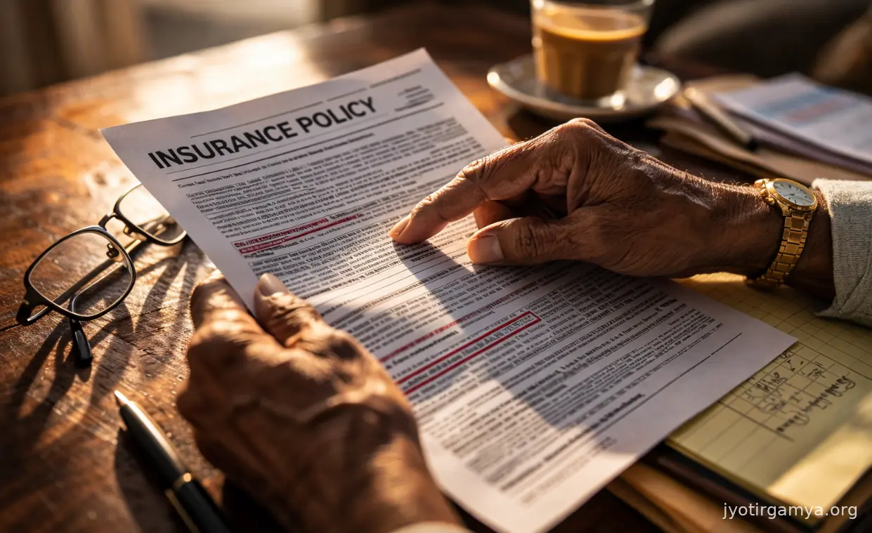 Hands resting on a policy document